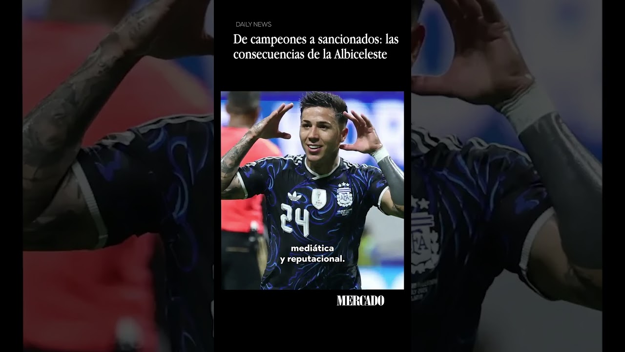 De campeones a sancionados: las consecuencias de la Albiceleste