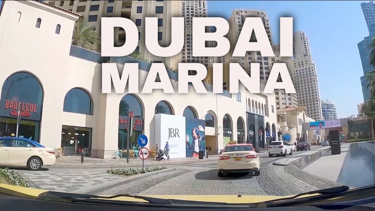 Dubai City Tour: 1 Hour Drive in the City I Deira Waterfront Market to Dubai Marina 2020 