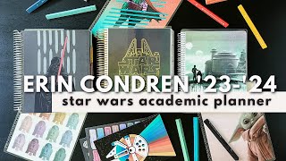 ERIN CONDREN ACADEMIC PLANNER STAR WARS Compare LifePlanner Academic 23 Back To School Launch