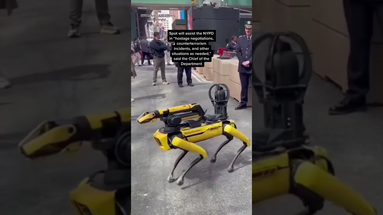 NYPD Gets A Robot Dog Cop Shorts