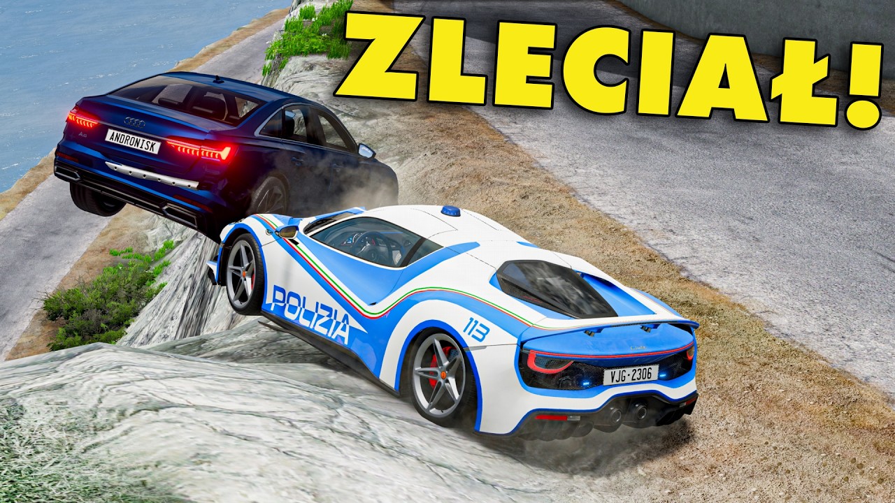 POLICJA NIE POWINNA TEGO ROBIĆ w POLSKICH GÓRACH - Hogaty w BEAMNG.DRIVE