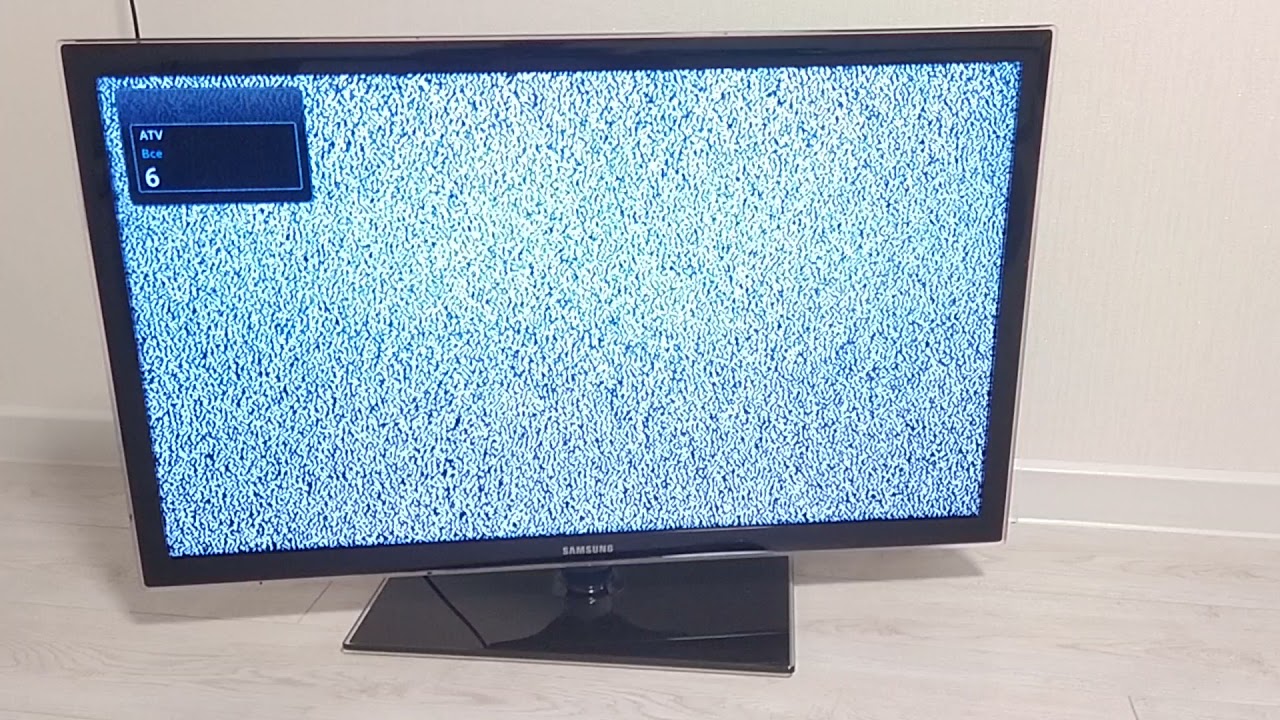samsung ue40d5500rw перезагружается - YouTube