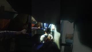bad condition of sleeper coach , non booked people occupied seats