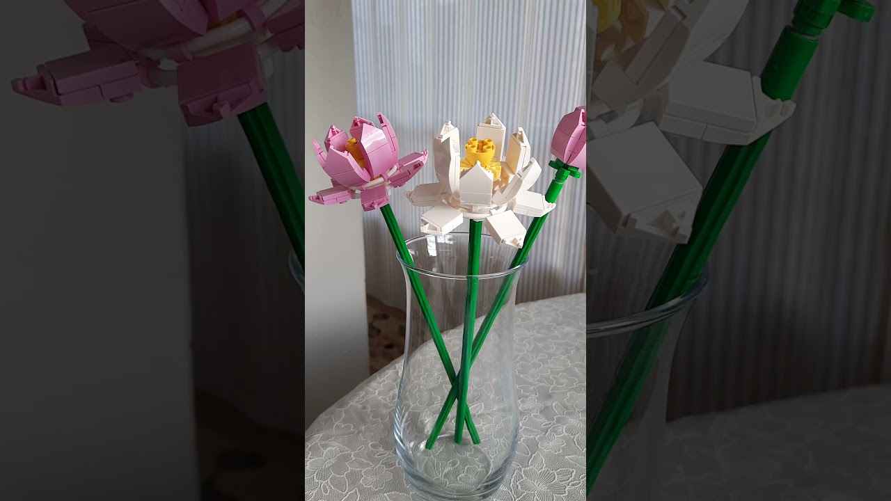 Lego 40647 Lotus Çiçekleri. Yapım videosu kanalımızda 👆🏻