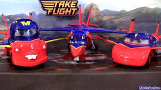Disney Cars Toons Take Flight Mater Hawk, Falcon Hawk, Lightning Mcqueen Hawk Review