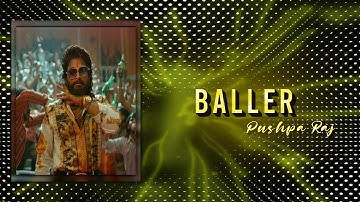 Allu Arjun / Baller / 500 Subscriber Special Edit / Ae inspired AlightMotion Edit / Editbymohit