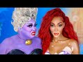 Disneys little mermaid makeup tutorial on winnie harlow  patrickstarrr