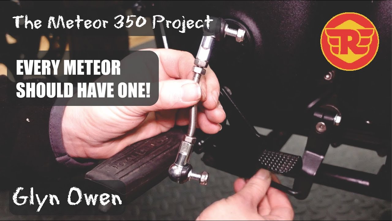 Part 24 - Fixing a sloppy gear change & Fitting Adjustable Levers to the Royal Enfield Meteor 350