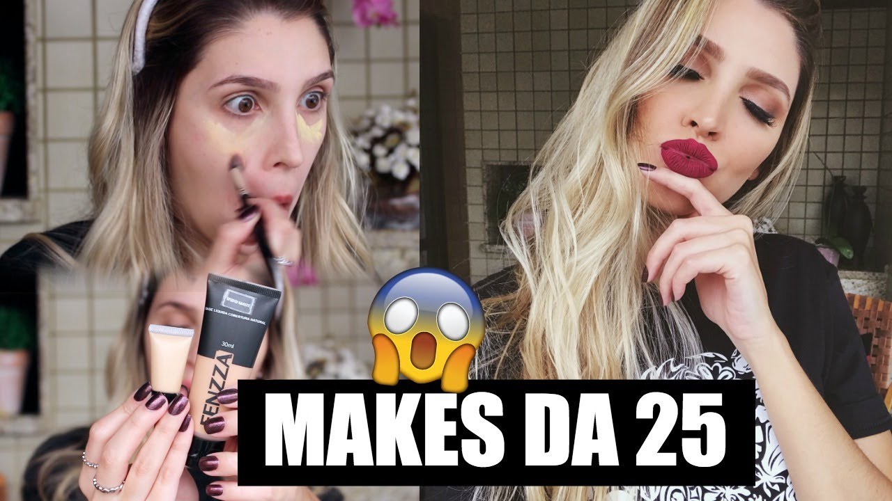 TESTANDO MAKES DA 25 DE MARÇO - TÔ CHOCADA! | Julia Tedesco