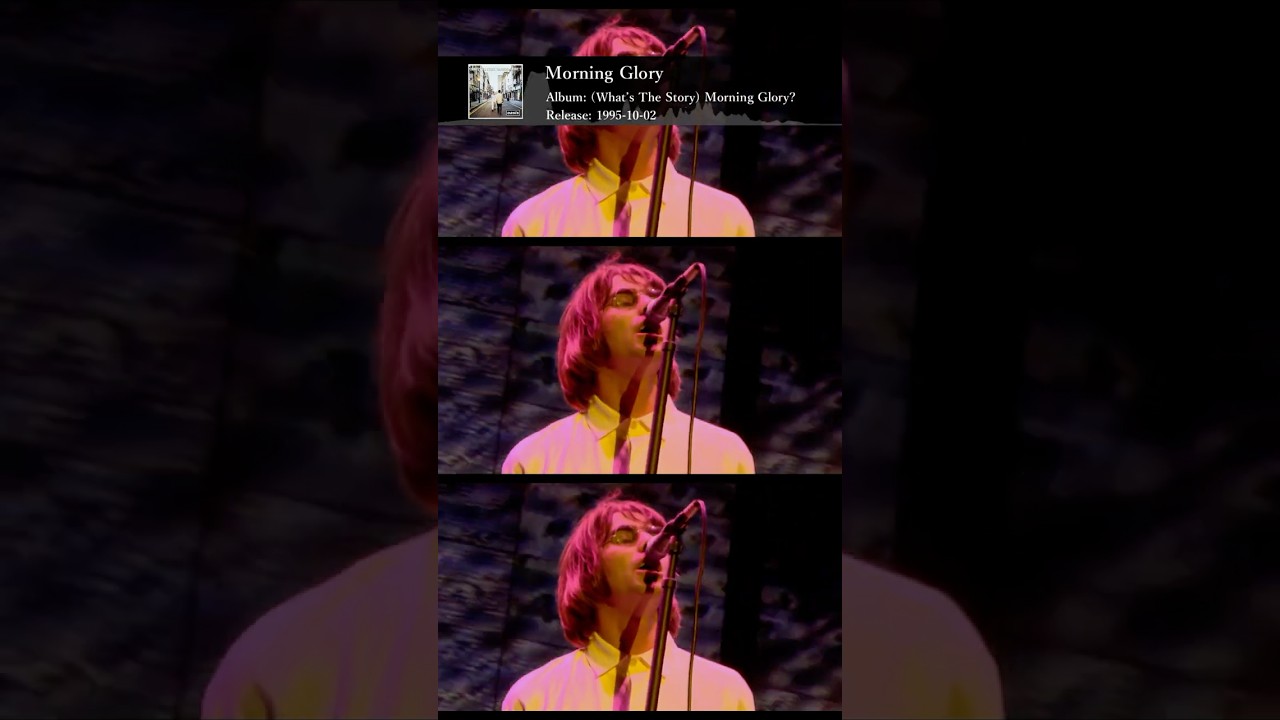 【和訳】Oasis - Morning Glory (Live at Knebworth, 1996年8月10日) 【Lyrics / 日本語訳】