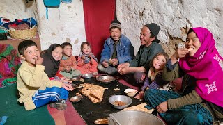 Living Underground: Cooking Afghan Rural Style Food in a Cave | Village Life Afghanistan