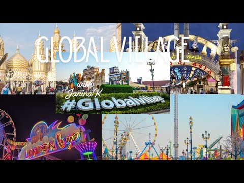 Global Village Dubai first visit for Janina which was an amazing adventure.