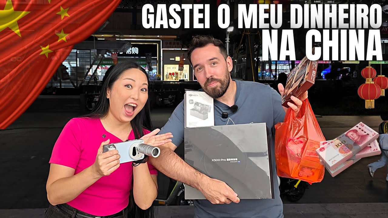 FOMOS AS COMPRAS NO MAIOR MERCADO DE ELETRÔNICOS DA CHINA - PEDIMOS UM DELIVERY POR DRONE
