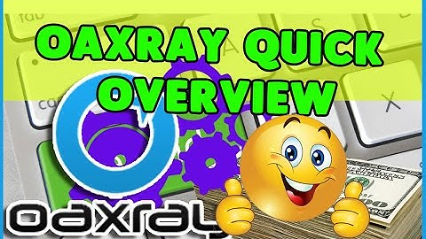 OAXRAY Quick Overview for Amazon FBA resellers trying to work from homw