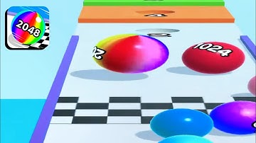 Ball Run 2048 || Max Level‼️All Level Gameplay Android/iOS, New Update Level 101-103