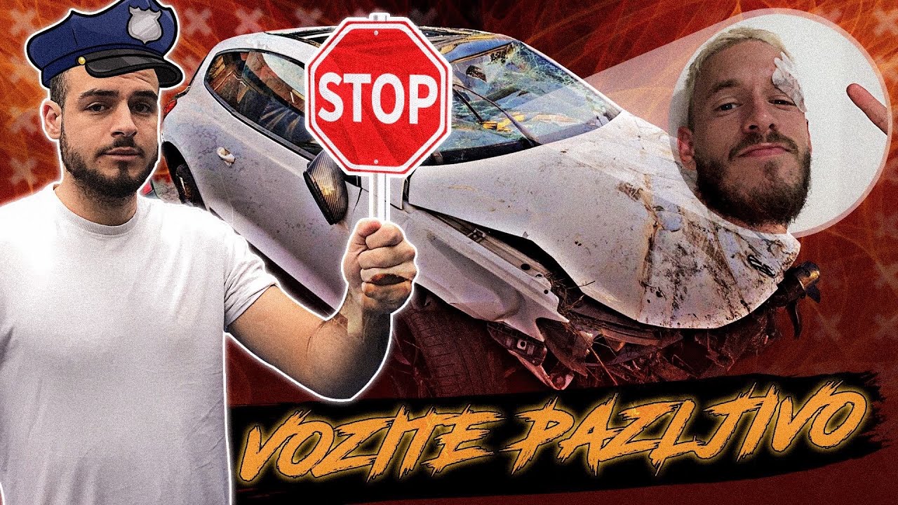 VOZITE PAŽLJIVO! *uništen auto*