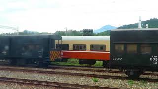 {台鐵} R112 柴電機車調度貨運列車@台東站