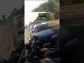 Distracted Driver Hits Biker 😱
