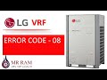 LG VRF ERROR CODE-08(English)