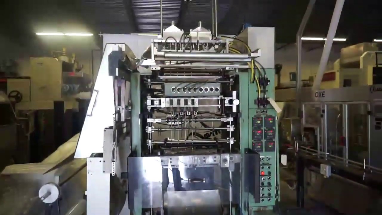 Prodo-Pak 601-CSW-4 Vertical Form Fill Seal Machine REF: 8301D - YouTube