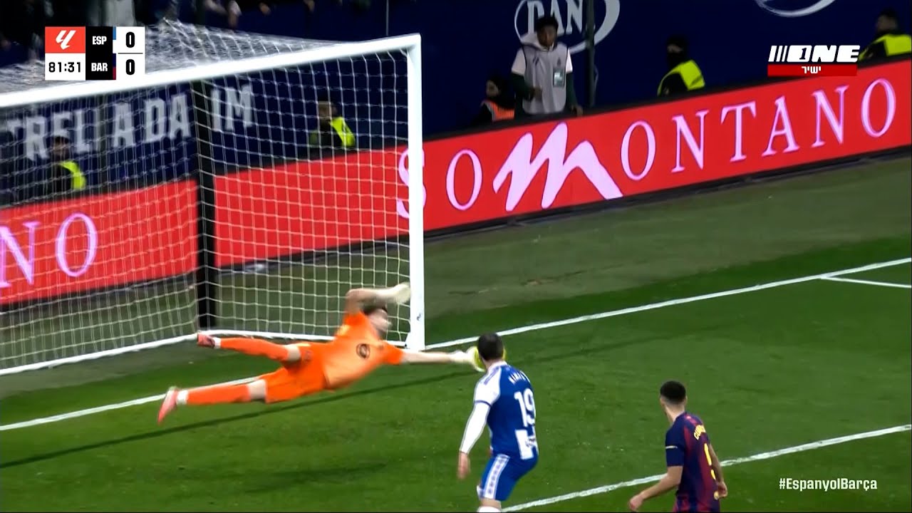 Joan Garcia Crucial Saves vs Espanyol ( Best GoalKeeper of The WORLD ? ) 2025/26