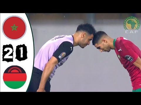 Maroc -VS - Malawi - ملخص/ مباراة المغرب - مالاوي 2-1