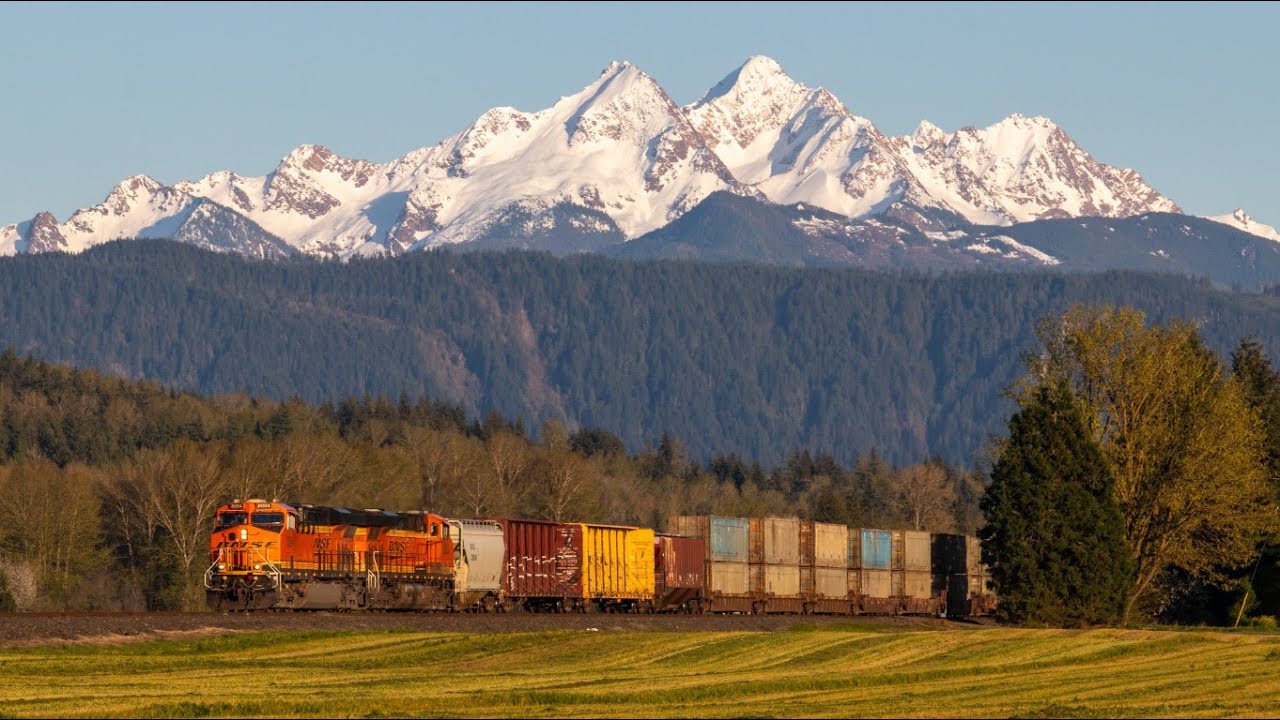 Chasing Train 644 in 2025: BNSF Sumas Sub