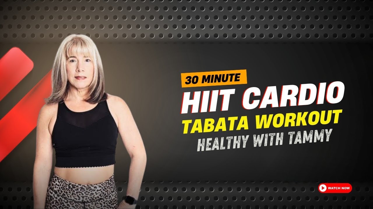 30 Min HIIT Cardio Tabata Workout | No Equipment Workout | Get Healthy ...