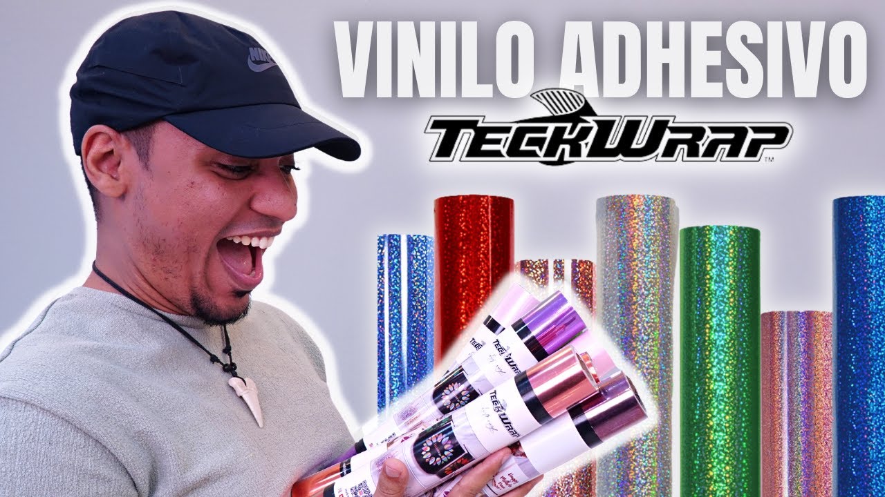 VINILO ADHESIVO permanente #teckwrap | 😍 Perfecto para tu negocio de personalizados.