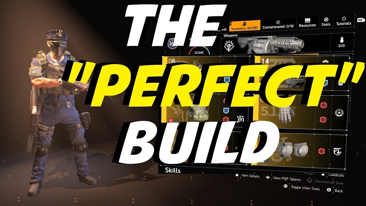 The "PERFECT" Build | The Division 2 | ALL NAMED Gear | TU6 PVP Build