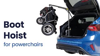 Boot Hoists for Powerchairs | Loading & Stowage from Mobility in Motion screenshot 5
