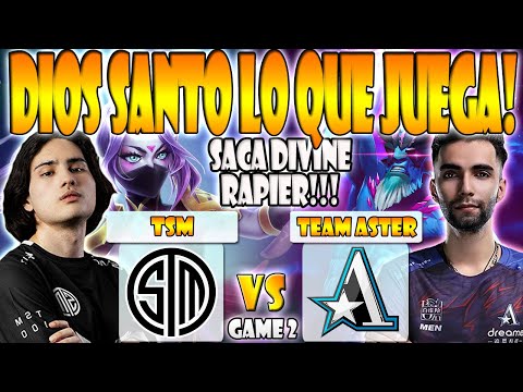TSM VS TEAM ASTER BO2[GAME 2] TIMADO, BRYLE VS SUMAIL, MONET, KAKA - RIYADH MASTERS 2023 - DOTA 2