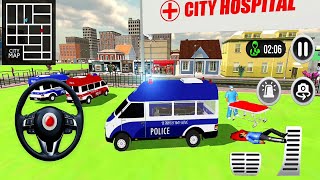 Police Ambulance Van Driving e#7 - 911 Emergency Rescue Simulator - Android Gameplay screenshot 5