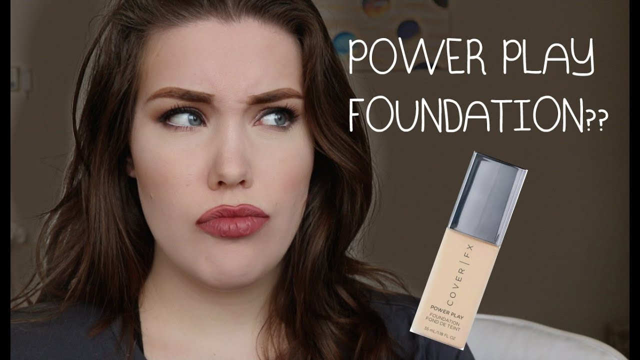 COVER FX POWER PLAY FOUNDATION REVIEW.. WTF??