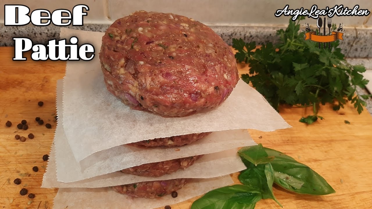 Juicy Burger Patties Recipe Ala (Gordon Ramsay) YouTube
