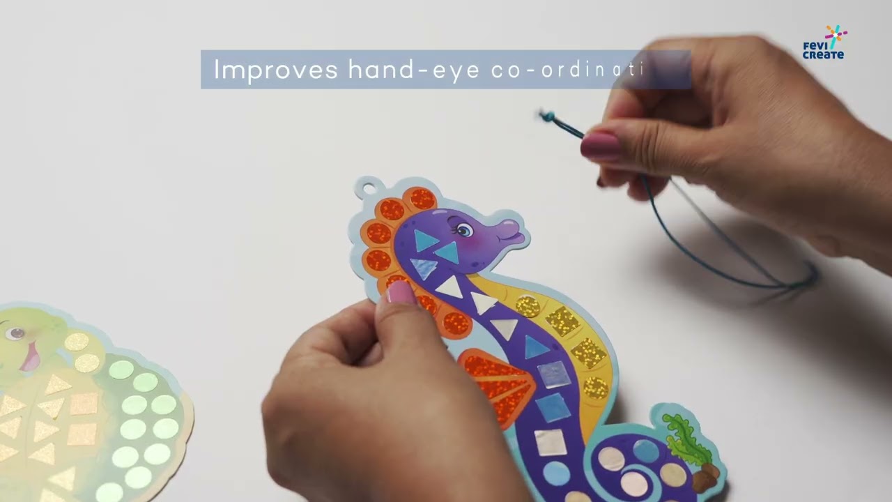 Fevicreate Stick-n-Create Mirror Magic Ocean Adventures | How to Use