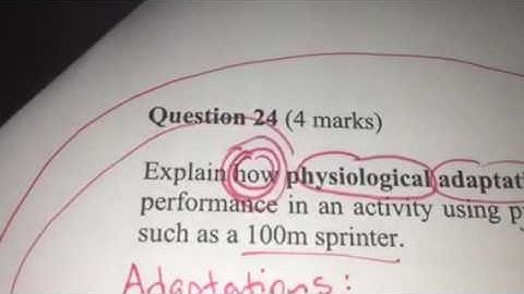 BHSZ - Core 2 - Factors Affecting Performance - Physiological Adaptations of the ATP-PC System