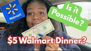 $5 Walmart Dinner for 4 People!? Is it Possible?? Budget Family Meals 