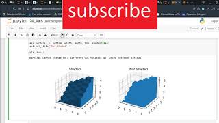 How to plot 3D and animation graph in jupyter python