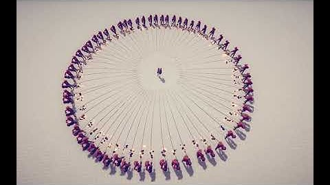 100x Harpooner VS All Unit - Totally Accurate Battle Simulator