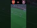 Arsenal VS Burnley #arsenalfans #burnleyfc #premierleague #footballshorts