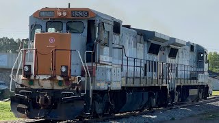 HMCR 8560 and 8539 at Lily Flagg Road in Huntsville, AL 5-10-2024