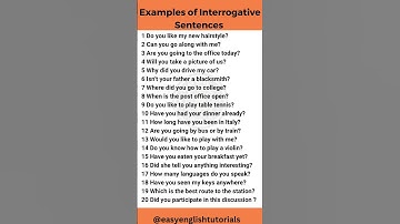 Interrogative Sentence #shorts #sentences #english #interrogativesentences #youtubeshorts