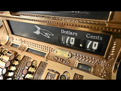 Antique Cash Register - How It Works