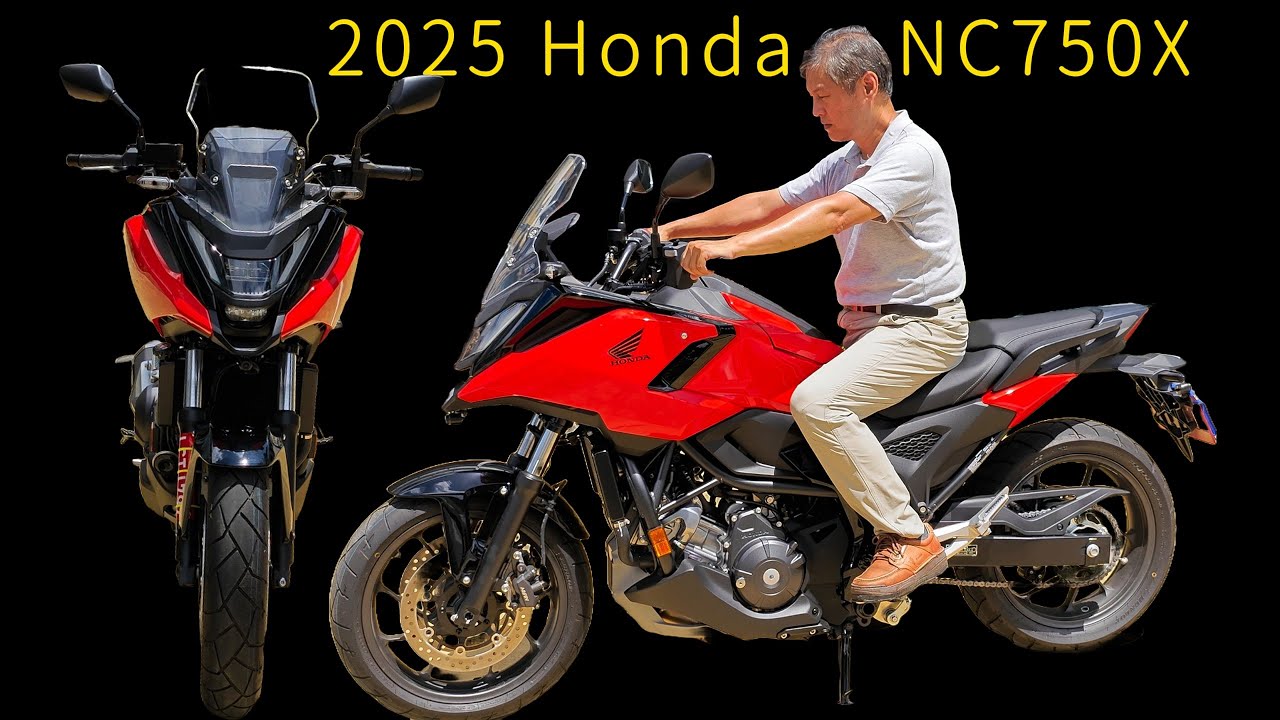 Обзор и тест-драйв нового мотоцикла Honda NC750X 2025 года