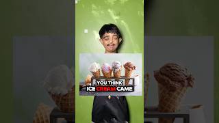 The Shocking Origin of Ice Cream 🍨 You Won’t Believe This! #Shorts