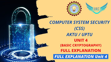 Computer System Security (CSS) Unit 4 | Full Explanation | AKTU | Exams |  Unique AppSites
