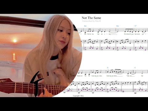Not The Same (Two files: duo and easy solo) - ROSÉ