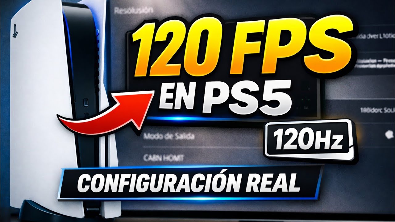 Cómo activar 120 FPS en PS5 | Configuración correcta (2026)
