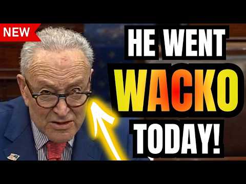 Meanwhile On The Senate Floor Today...Schumer LOSES ALL CONTROL During Speech!